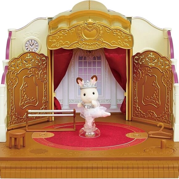 Calico Critters Ballet Theatre Japanese Packing Version w/1 Critter New in Box - Picture 3 of 16